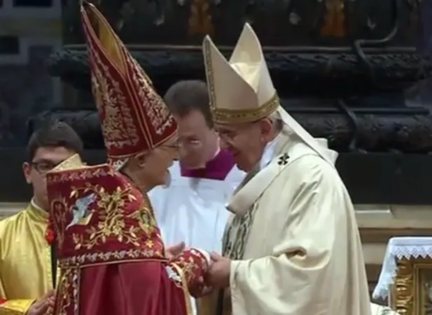 Il Papa ed il Patriarca Nerses Bedros XIX |  | CTV