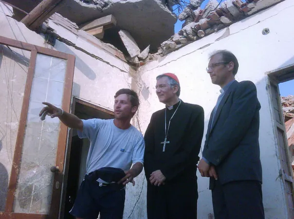 Il Patriarca Moraglia sui luoghi devastati dal tornado |  | Patriarcato di Venezia
