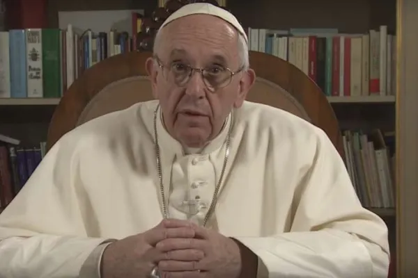 Papa Francesco durante un videomessaggio
 / Vatican Media - You Tube