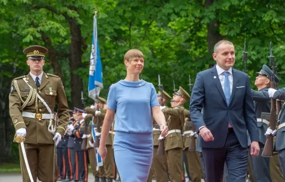 La Presidente estone Kersti Kaljulaid  |  | © Vabariigi Presidendi Kantselei