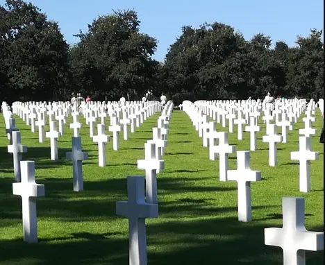 Il cimitero militare americano di Omaha Beach, Normandia |  | MM ACI Stampa 