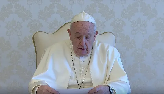 Il videomessaggio del Papa |  | Vatican Media 