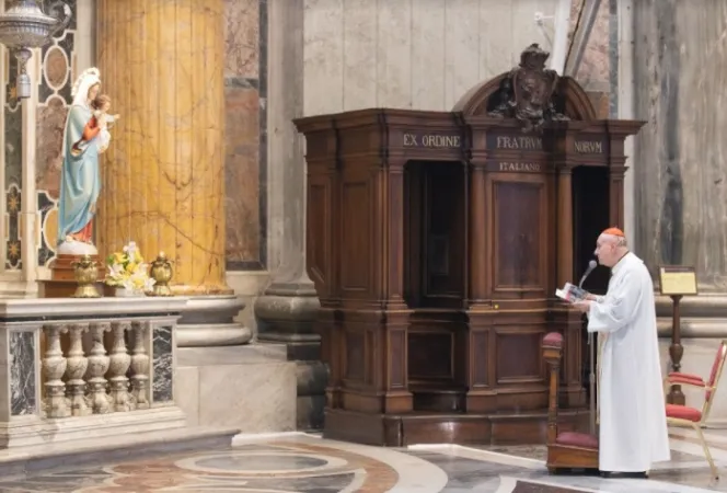 Il Cardinale Angelo Comastri, Vicario Generale di Sua Santità per la Città del Vaticano |  | Daniel Ibanez CNA