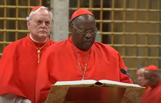Il Cardinale Zubeir Wako al conclave 2013 |  | Vatican Media 