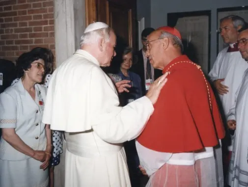 Giovanni Paolo II con il Cardinale Angel Suquía Goicoechea |  | Arcidiocesi di Madrid
