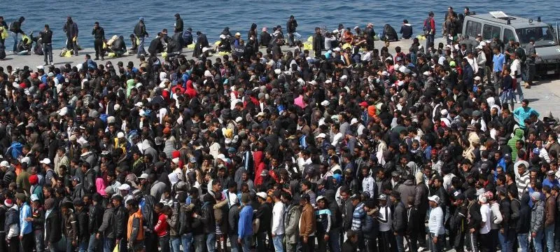 Immigrati | Arrivo degli immigrati a Lampedusa | ONUItalia