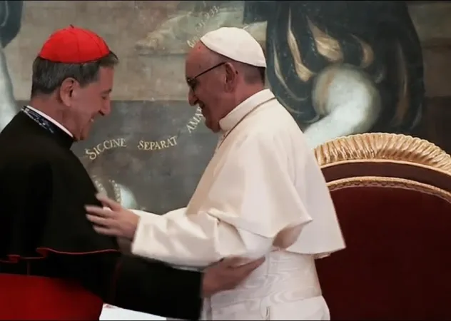 Il Papa incontra i vescovi Colombiani nel palazzo cardinalizio |  | CTV