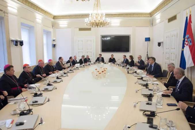 L'incontro di COMECE e CEC con il primo ministro croato Andrej Plenkovic | COMECE