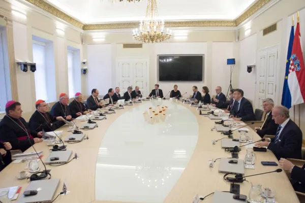 L'incontro di COMECE e CEC con il primo ministro croato Andrej Plenkovic / COMECE