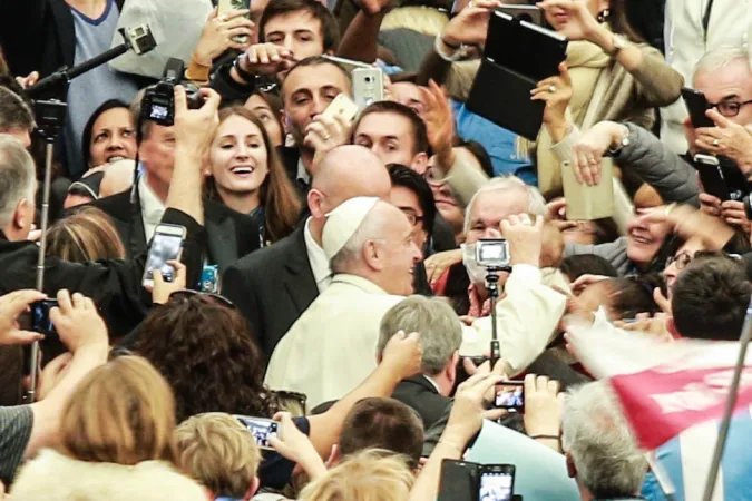 Papa Francesco in Aula Paolo VI |  | Lucia Ballester, ACI Group