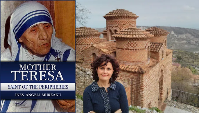 Madre Teresa, Ines Murzaku | Il libro su Madre Teresa di Ines Murzaku (a destra nel montaggio) | Catholic World Report