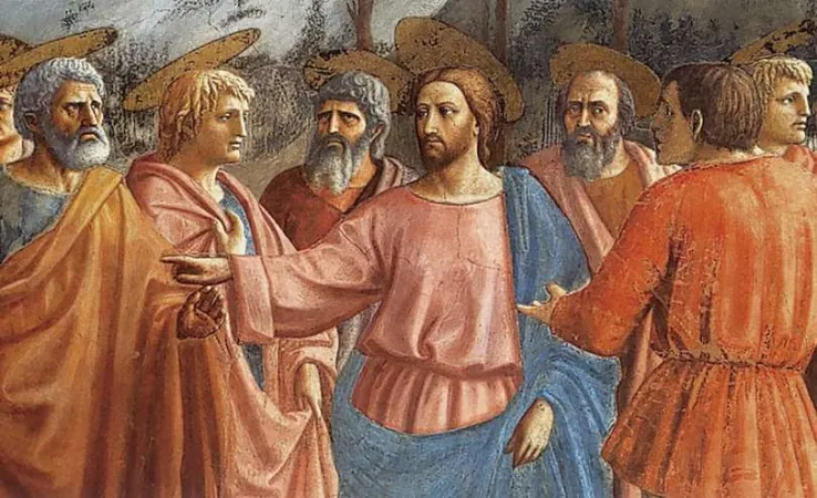Gesù con i discepoli  |  | pubblico dominio 