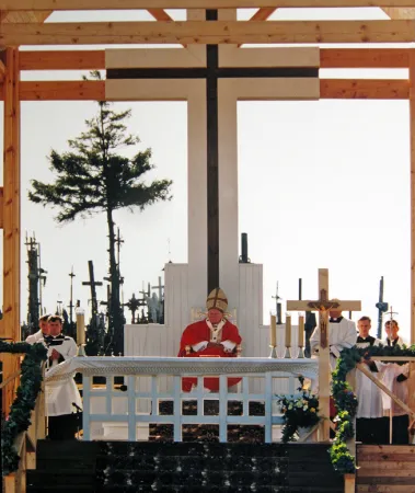 Giovanni Paolo II alla Collina delle Croci in Lituania nel 1993 |  | Wikipedia 