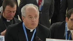 L'arcivescovo Ivan Jurkovic, Osservatore Permanente della Santa Sede presso l'ONU di Ginevra / Radio Vatican