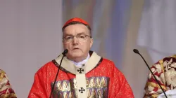 Il cardinale Bozanic durante la Messa in memoria del Cardinale Stepinac, Zagabria, 10 febbraio 2021 / Arcidiocesi di Zagabria