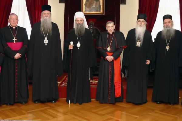 Il Cardinale Koch con il Patriarca Porfirije / Patriarcato Ortodosso Serbo