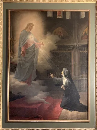  | S. Margherita Maria Alacoque in adorazione del Sacro Cuore - pd