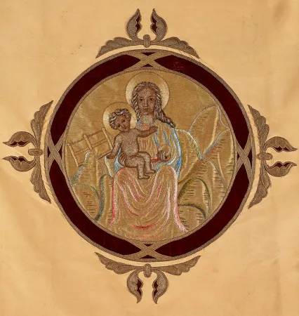 Il simbolo della Confraternita di Nostra Signora di Montserrat |  | abadiamontserrat.cat