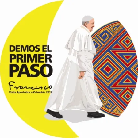 Il logo della visita del Papa in Colombia |  | vatican.va