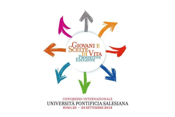 Logo del Congresso Giovani e Scelte di Vita / Pontificia Università Salesiana