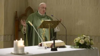 Il Papa : "Gesù ci insegna un sano realismo"