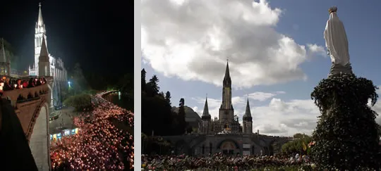 Due immagini di Lourdes |  | UNITALSI