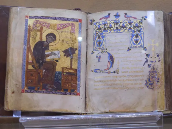 Le Lamentazioni di San Gregorio di Narek, manoscritto del 1137  | Andrea Gagliarducci / ACI Stampa