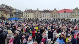 I Magi in processione per le strade della Polonia