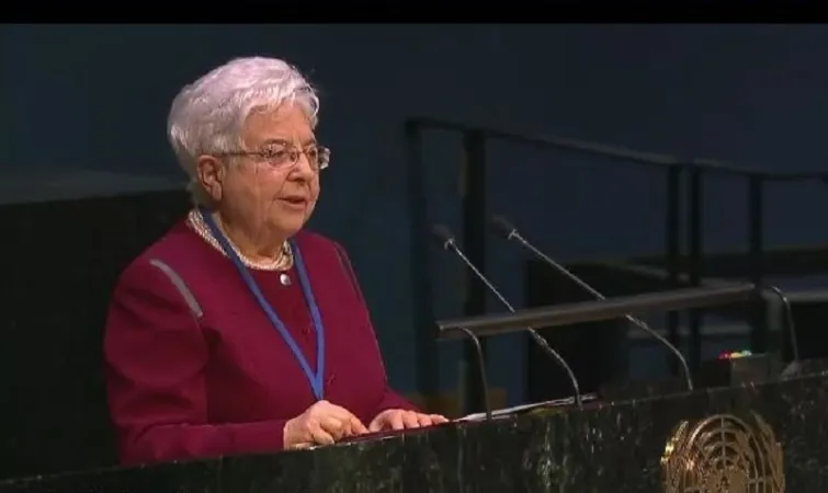 Maria Voce alle Nazioni Unite | Palazzo di Vetro dell'ONU, New York - 22 aprile 2015 | United Nations 