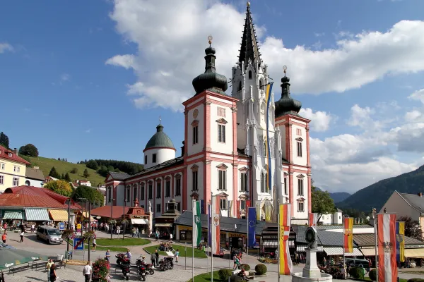 La Basilica di Mariazell, in Austria / Wikimedia Commons