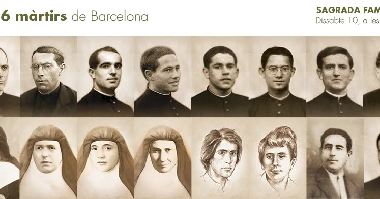 Martiri della Guerra Civile Spagnola | I martiri della Guerra Civile Spagnola beatificati oggi a Barcellona | pd 