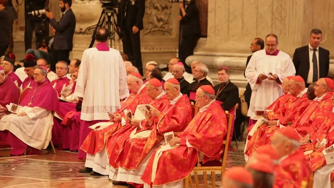 Messa dei Santi Pietro e Paolo | Celebrazione Santi Pietro e Paolo, Basilica di San Pietro, 29 giugno 2015 | Bohumil Petrik / ACI Group