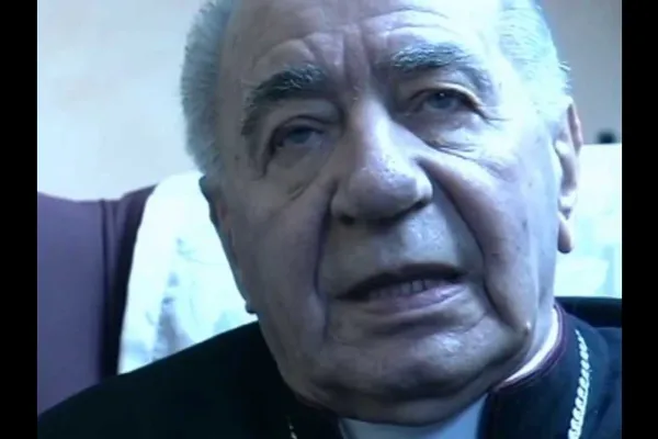 Il Vescovo Antonio Riboldi, emerito di Acerra, scomparso a Stresa all'età di 94 anni / YouTube