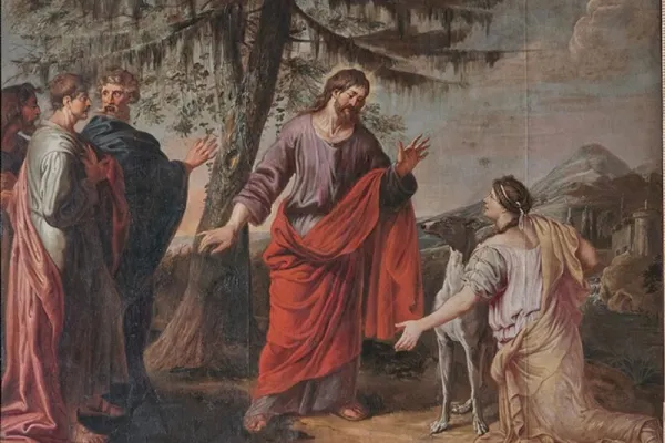 Gesù e la donna cananea - pd