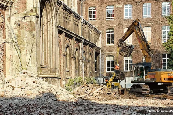 La demolizione della Chapelle St. Joseph a Lille / Urgences Patrimoine