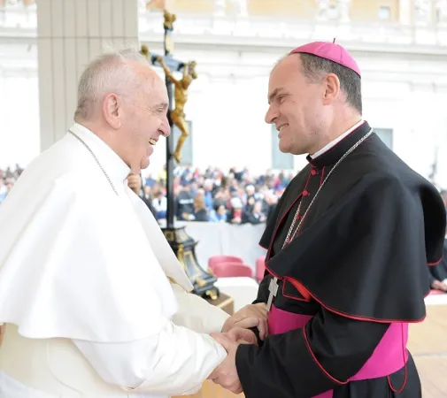 Monsignor Ivo Muser con Papa Francesco |  | Diocesi di Bolzano Bressanone