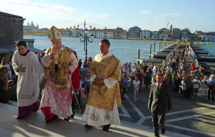 Patriarca Francesco Moraglia | Il Patriarca Moraglia alla festa del Redentore | Patriarcato di Venezia 