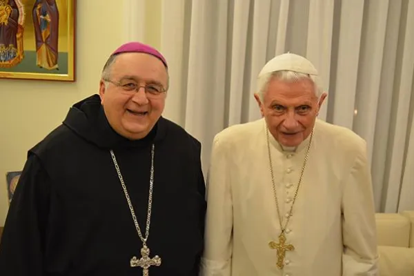 Il vescovo di Reggio Calabria- Bova Giuseppe Morosini in vista da Benedetto XVI / Diocesi di Reggio Calabria/Lameziaclick