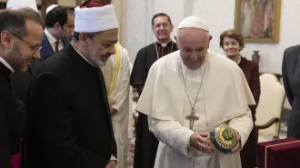 Papa Francesco e Al-Tayyeb: 4 febbraio sia Giornata Mondiale della Fratellanza Umana