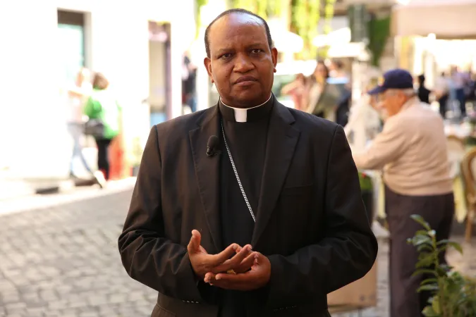 Monsignor Anthony Muheria, vescovo di Kitui, Kenya | Daniel Ibañez/ CNA