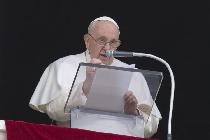 Papa Francesco durante l'Angelus | Vatican Media / ACI Group