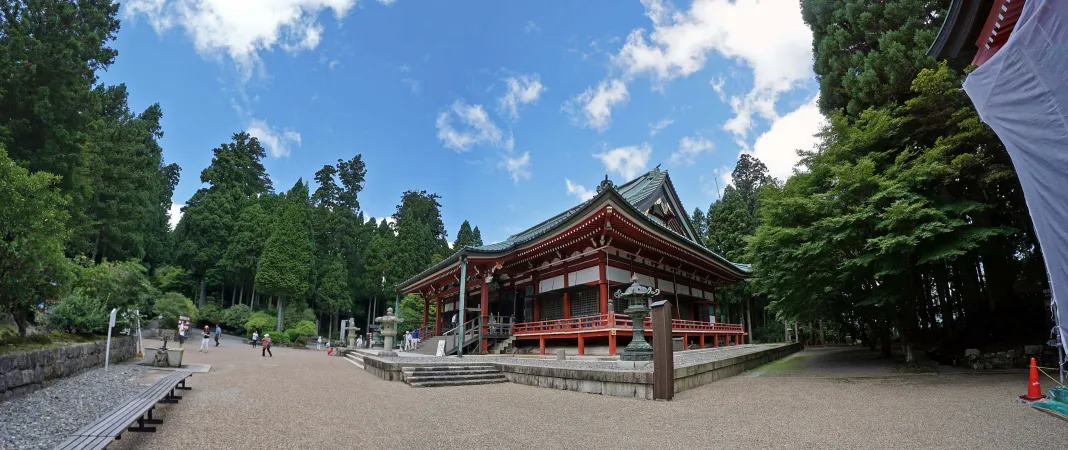 Tempio sul Monte Hiei | Il tempio del Monte Hiei, dove si è tenuto il 30esimo incontro interreligioso organizzato dai buddisti di osservanza Tendei | Wikimedia Commons