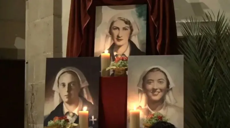 Martiri crocerossine spagnole | Le immagini delle tre martiri crocerossine  | ACI Prensa
