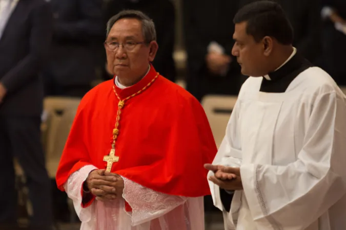 Il Cardinale Louis-Marie Ling Mangkhanekhoun |  | CNA