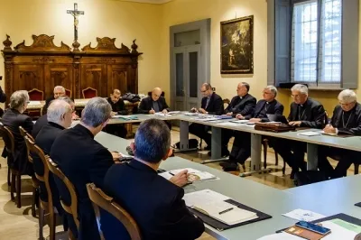 Una riunione della Conferenza Episcopale Lombarda  |  | pd