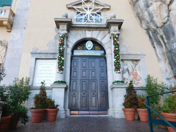 L'esterno del Santuario di Santa Rosalia |  | Santuario di Santa Rosalia