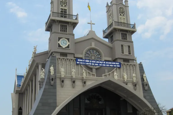La cattedrale della diocesi di Thai Binh, in Vietnam  / Wikimedia Commons