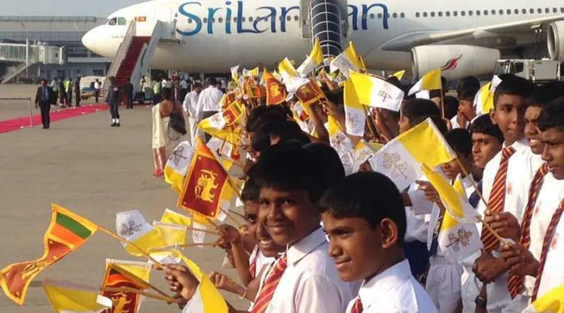 L'arrivo del Papa in Sri Lanka |  | ACI Prensa