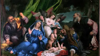 Lorenzo Lotto, la teologia del pittore di Maria. "Natività in notturno"