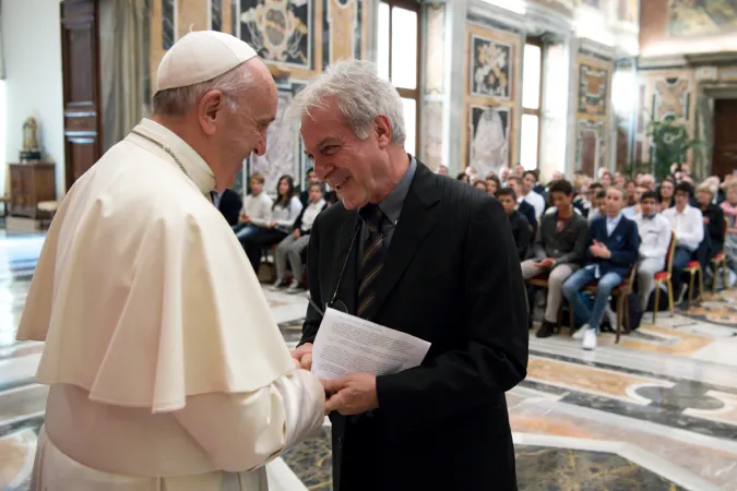 Il Papa con Edoardo Patriarca |  | L'Osservatore Romano - ACI Group